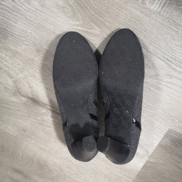 Liz Claiborne Jillian Ladies Size 7.5M Dark Grey Side Zipper Closure Booties - Picture 7 of 10